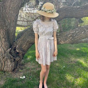 1980s Vintage Girl's Dress